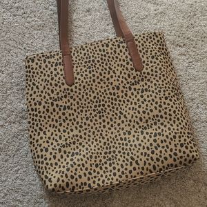 Leopard print bag